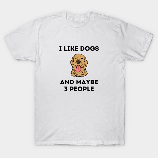 I like dogs and maybe 3 people T-Shirt by aspanguji